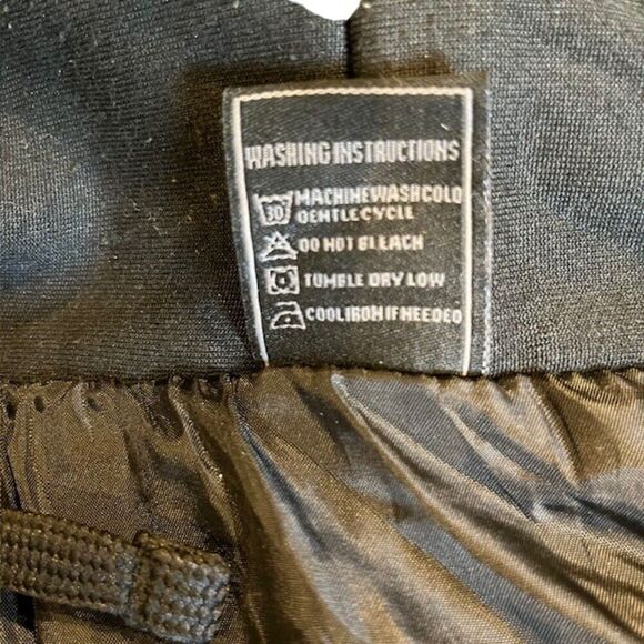 Avirex Men's Puffer Coat- Argyle torso with layered look sleeves/ Hood Black 4XL - Picture 9 of 15